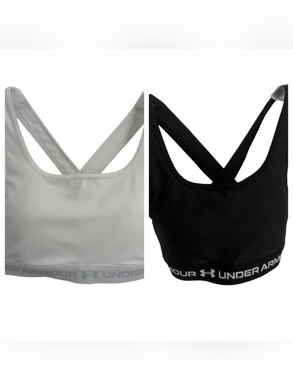 Under Armour Lot of 2 NWT Sports Bras Women's Size M Athletic Compression
